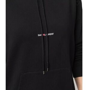 Saint Laurent Black Sweatshirt with Logo